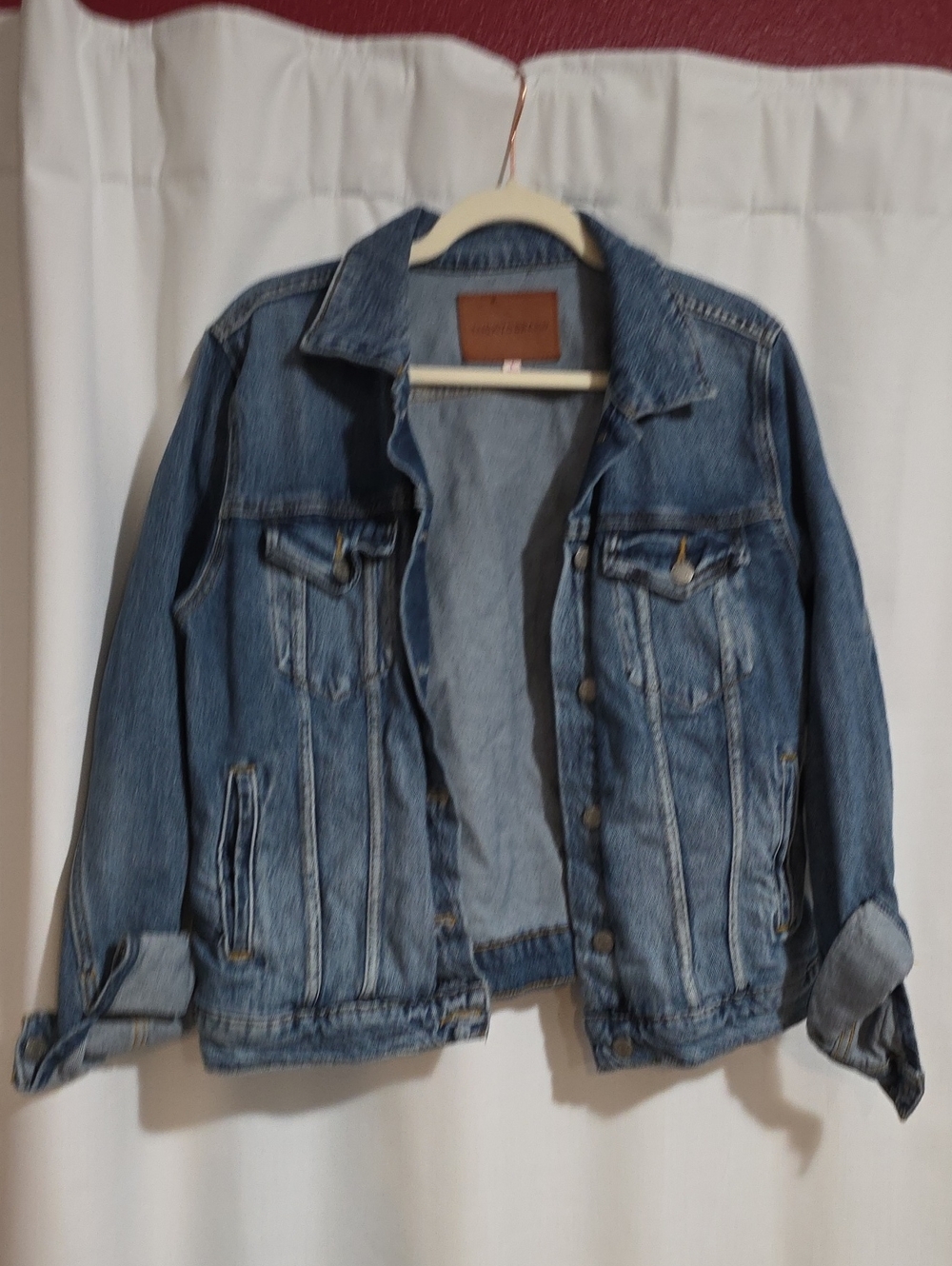 Men's Blue Denim Jacket - Classic Casual Trucker